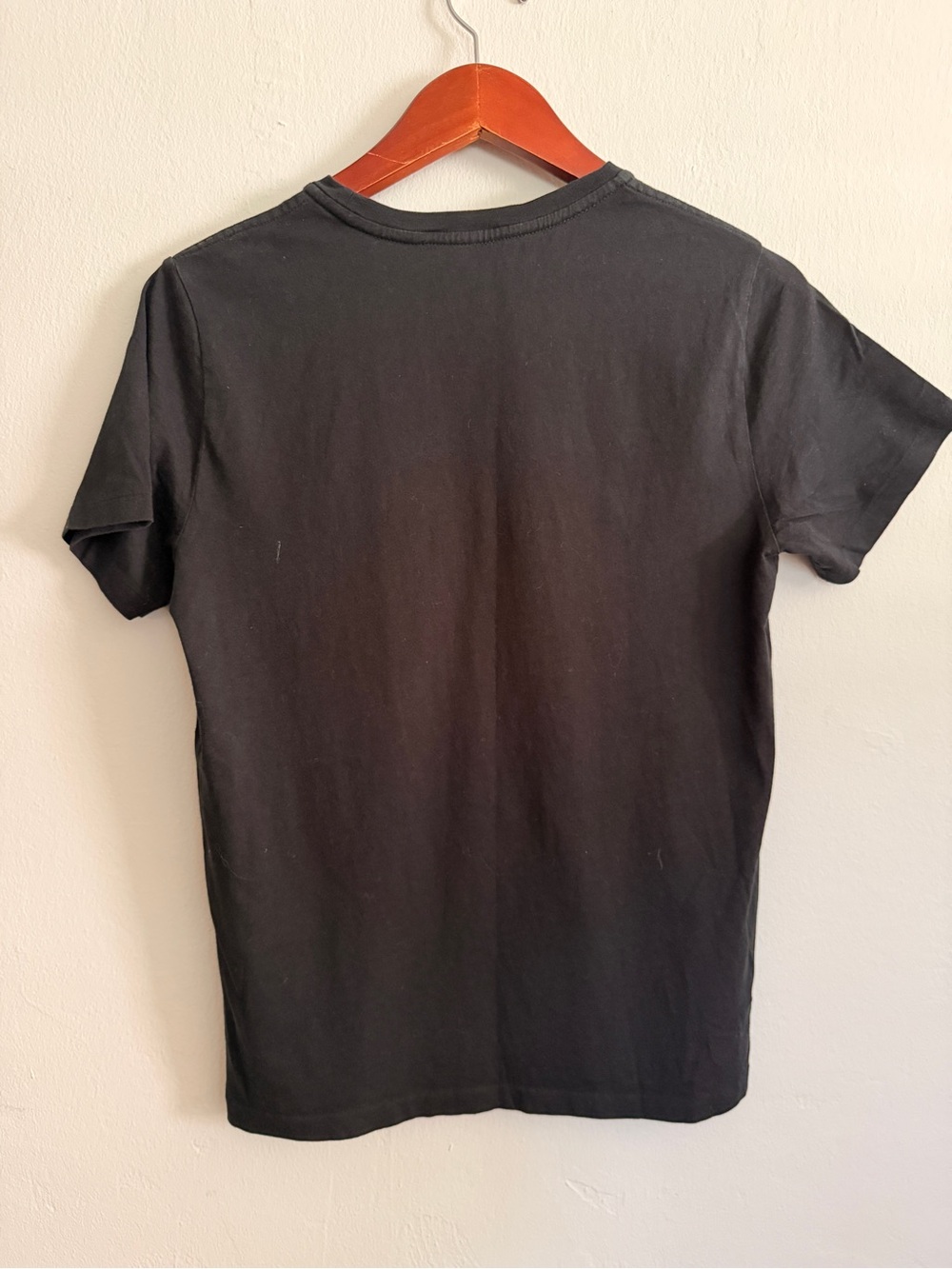 Ralph Lauren Black Pink Pony Crewneck Logo Tee Sz L - Picture 5 of 7